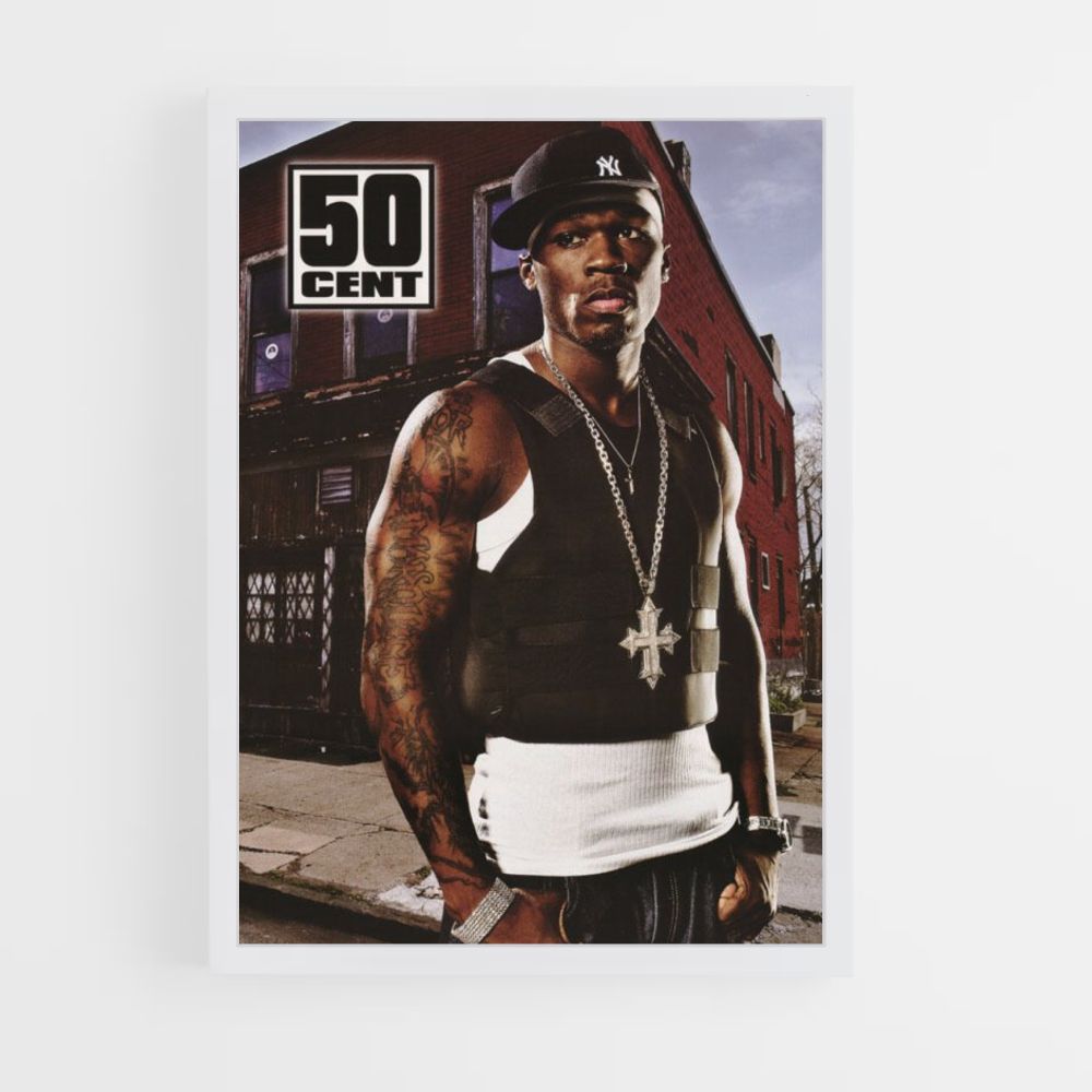 Affiche 50 cent Cartier