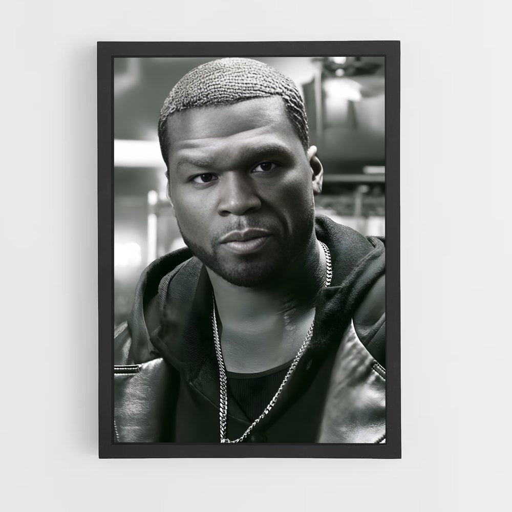50cent-3 cadre Noir