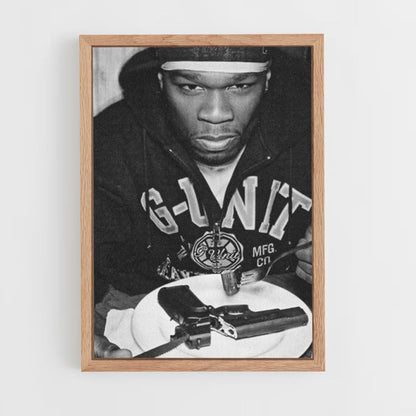 Poster 50cent pistool