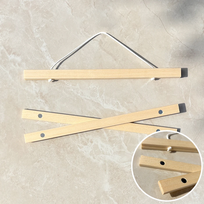 Houten magnetische posterhouder