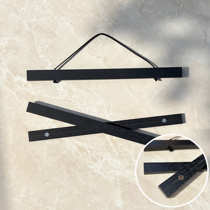 Houten magnetische posterhouder