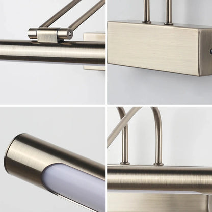 Vintage LED wandlamp voor poster