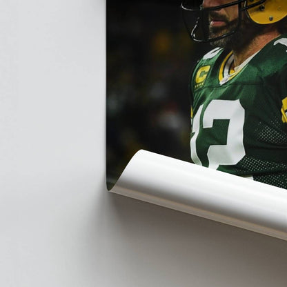 Aaron Rodgers voetbalposter