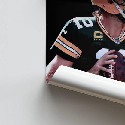 Affiche Aaron Rodgers Quarterback