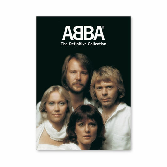 Poster Abba de definitieve collectie