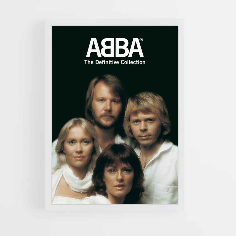 Poster Abba de definitieve collectie