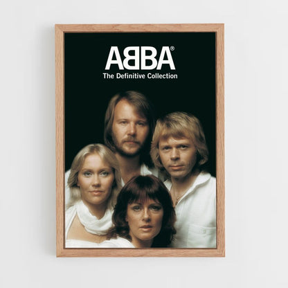 Poster Abba de definitieve collectie