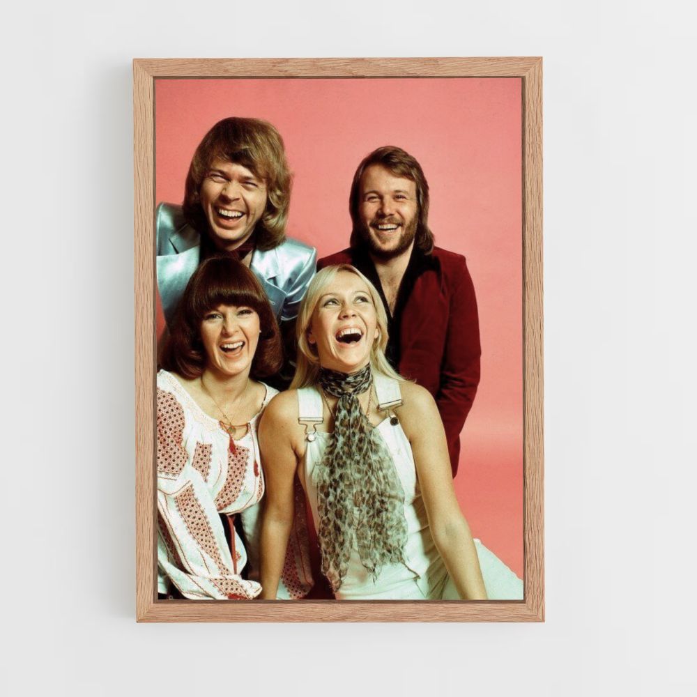 Affiche Rose Abba