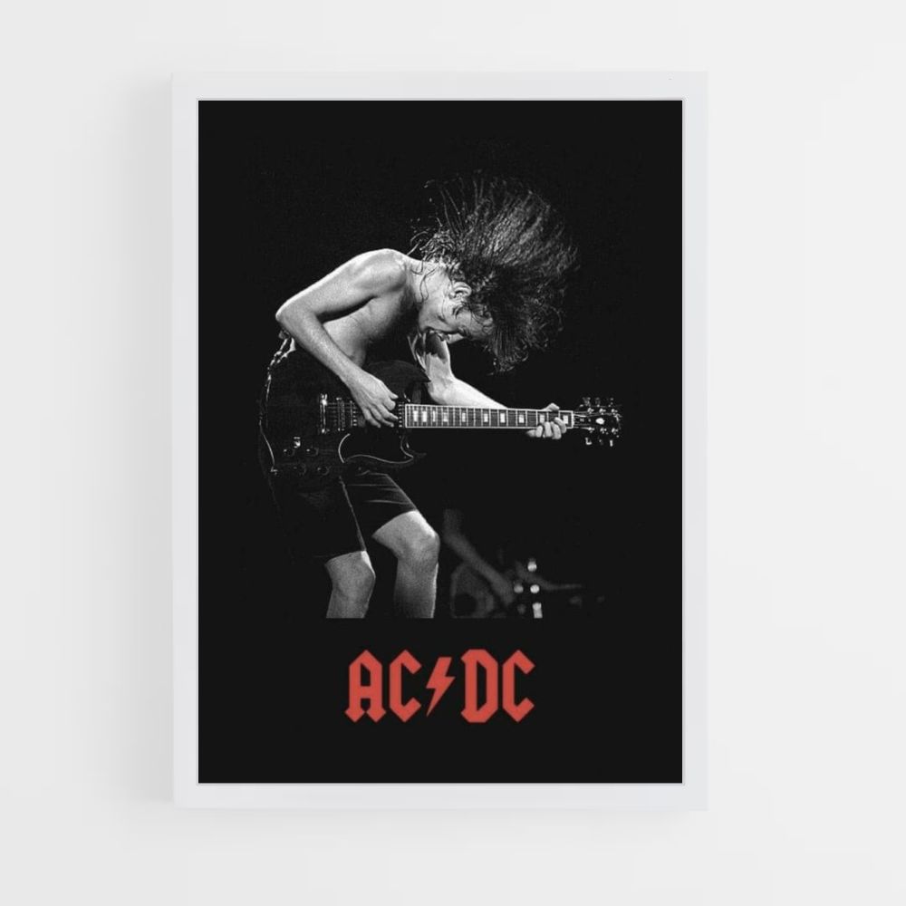 Poster ACDC-gitaar