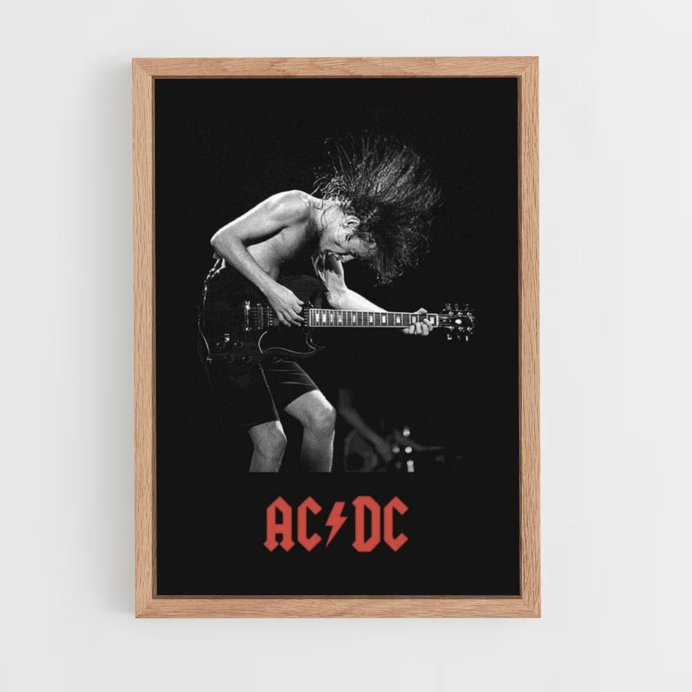 Poster ACDC-gitaar