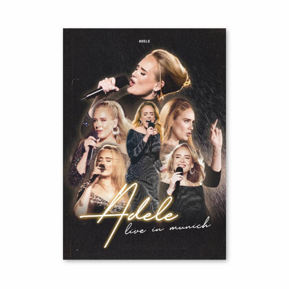 Poster Adele Live in Munich