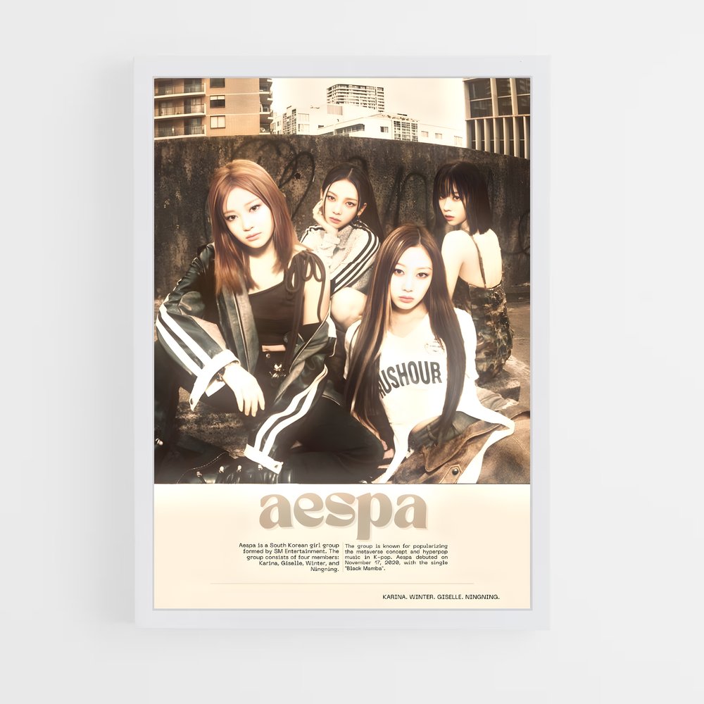 aespa-11 cadre Blanc