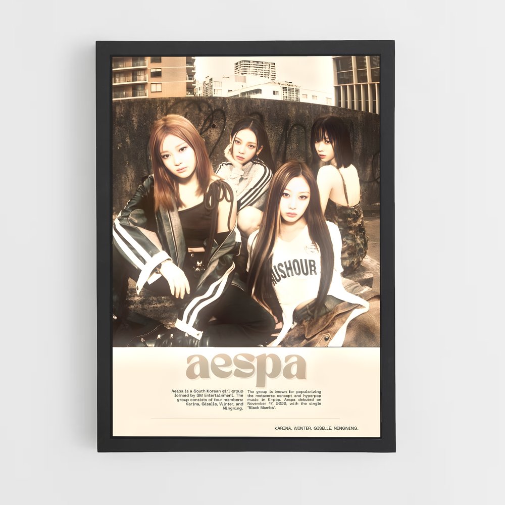 aespa-11 cadre Noir