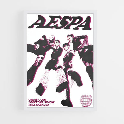 aespa-21 cadre Blanc
