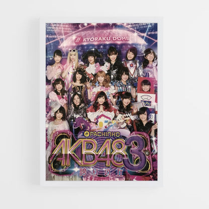 Affiche AKB48 Pachinko