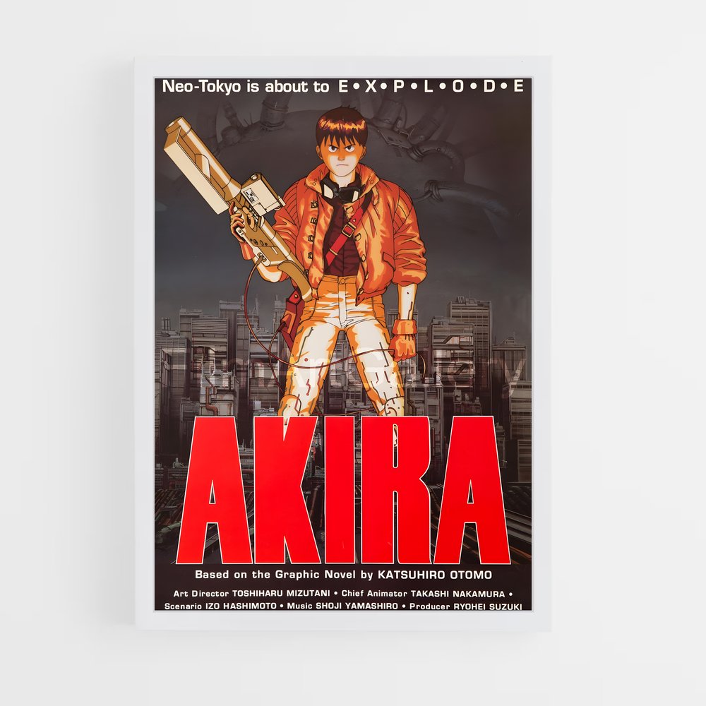 akira-4 cadre Blanc