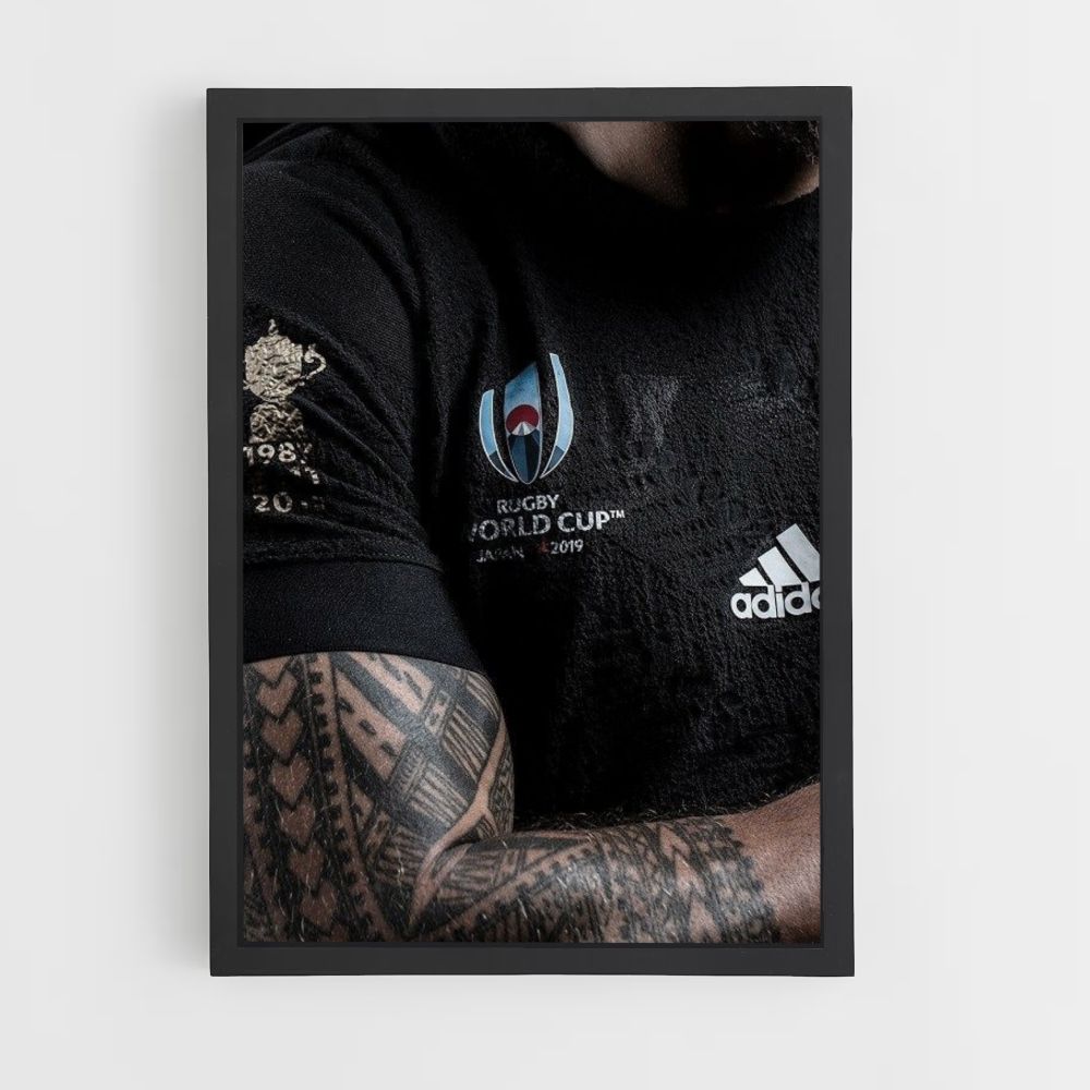 Poster All Blacks Jersey