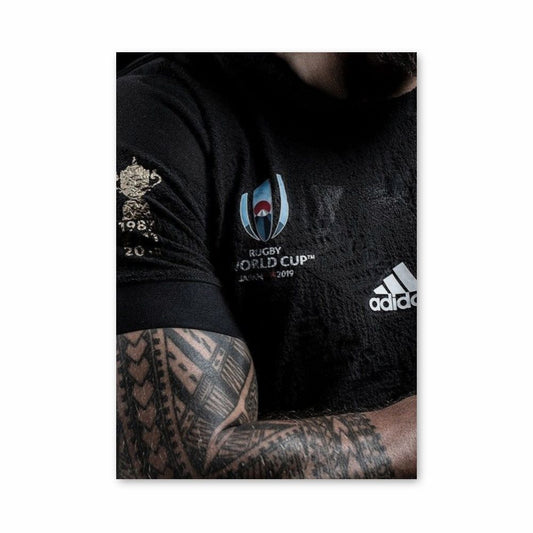 Poster All Blacks Jersey