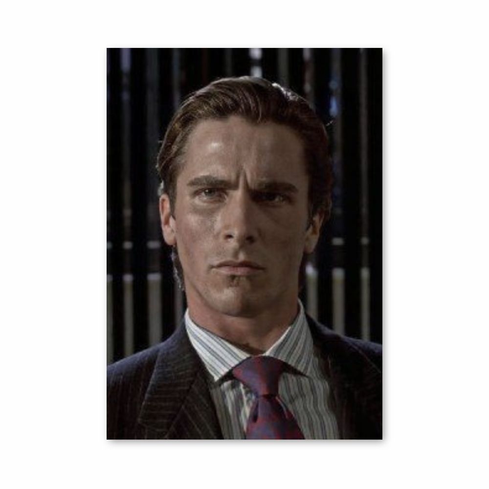 Affiche Patrick Bateman