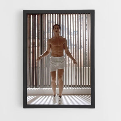 Poster Patrick Bateman springtouw