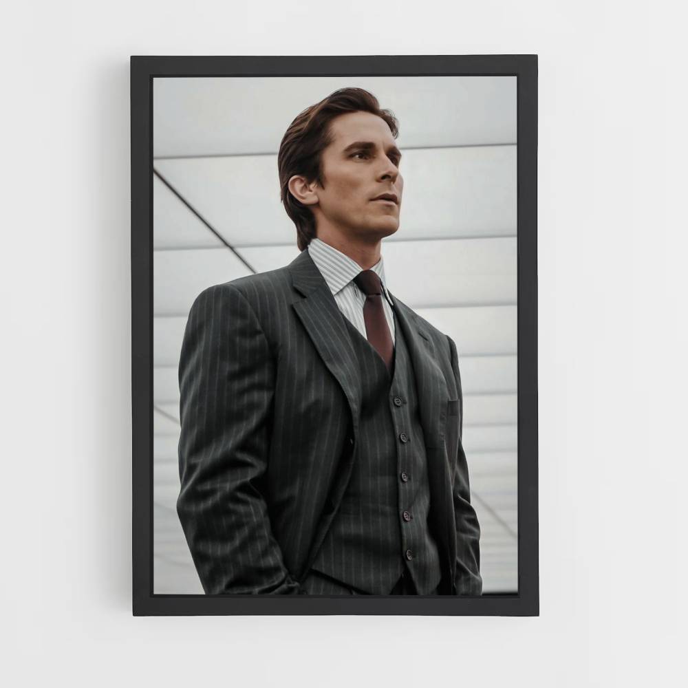 Poster Patrick Bateman-kostuum