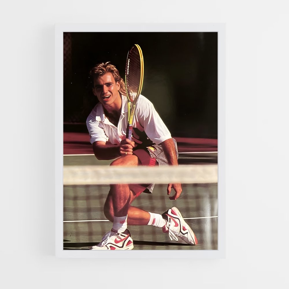 andre-agassi-3 cadre Blanc