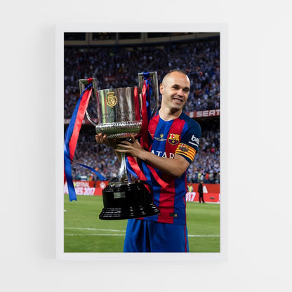 andres-iniesta-1 cadre Blanc