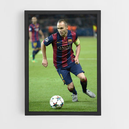 Affiche Andrés Iniesta Bal