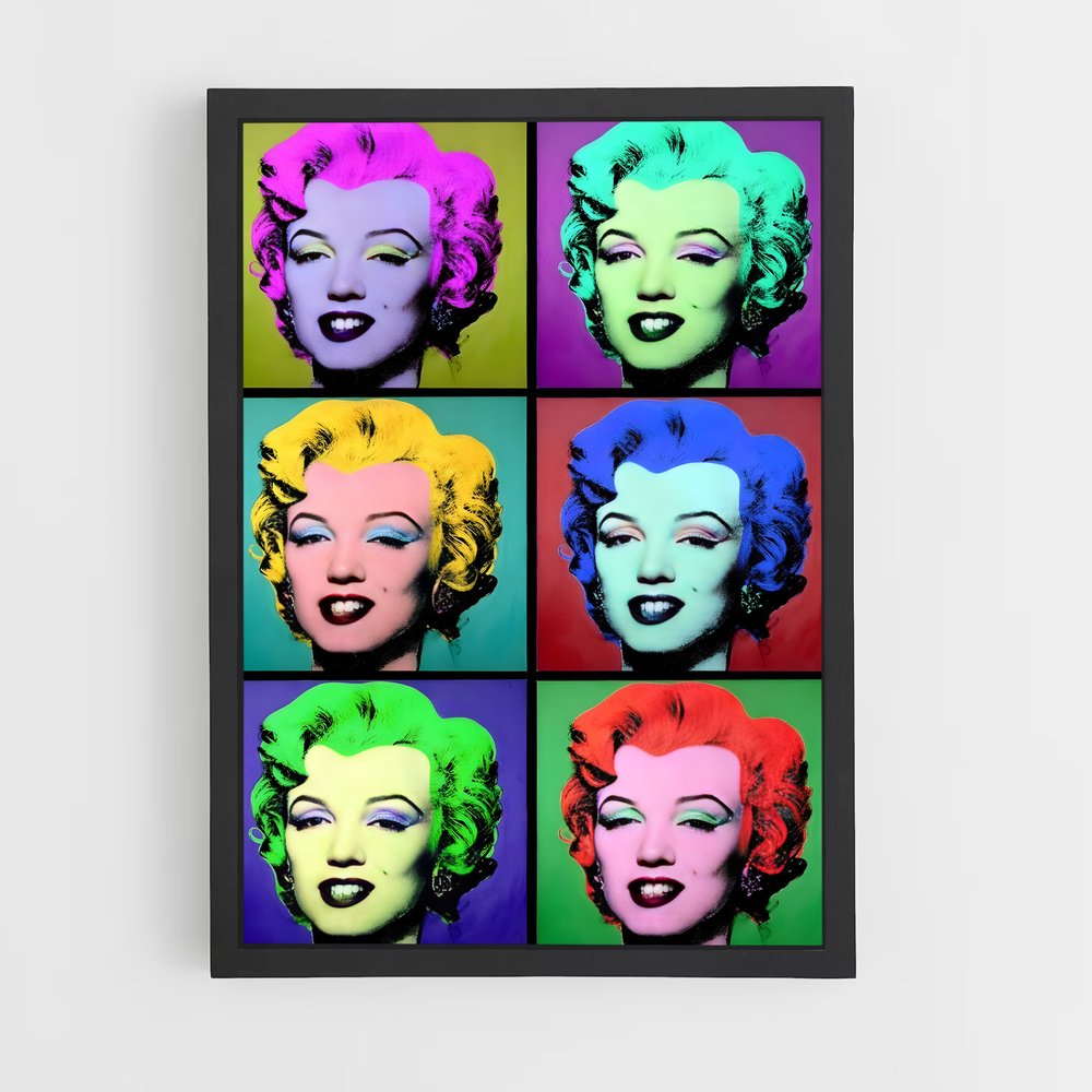 andy-warhol-2 cadre Noir