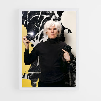 andy-warhol-3 cadre Blanc