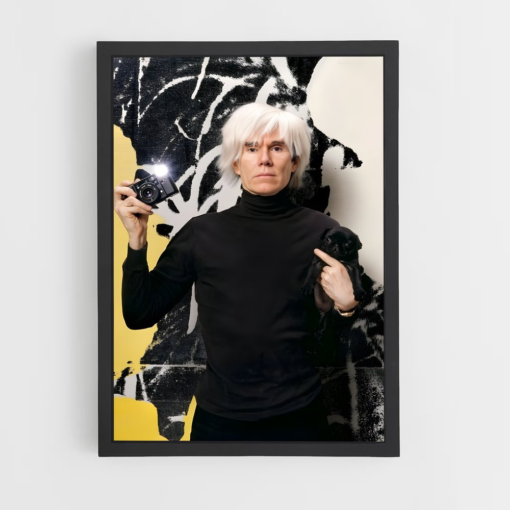 andy-warhol-3 cadre Noir