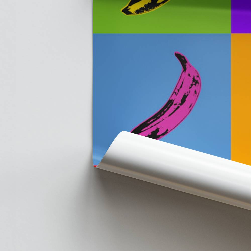 Bananenposter van Andy Warhol