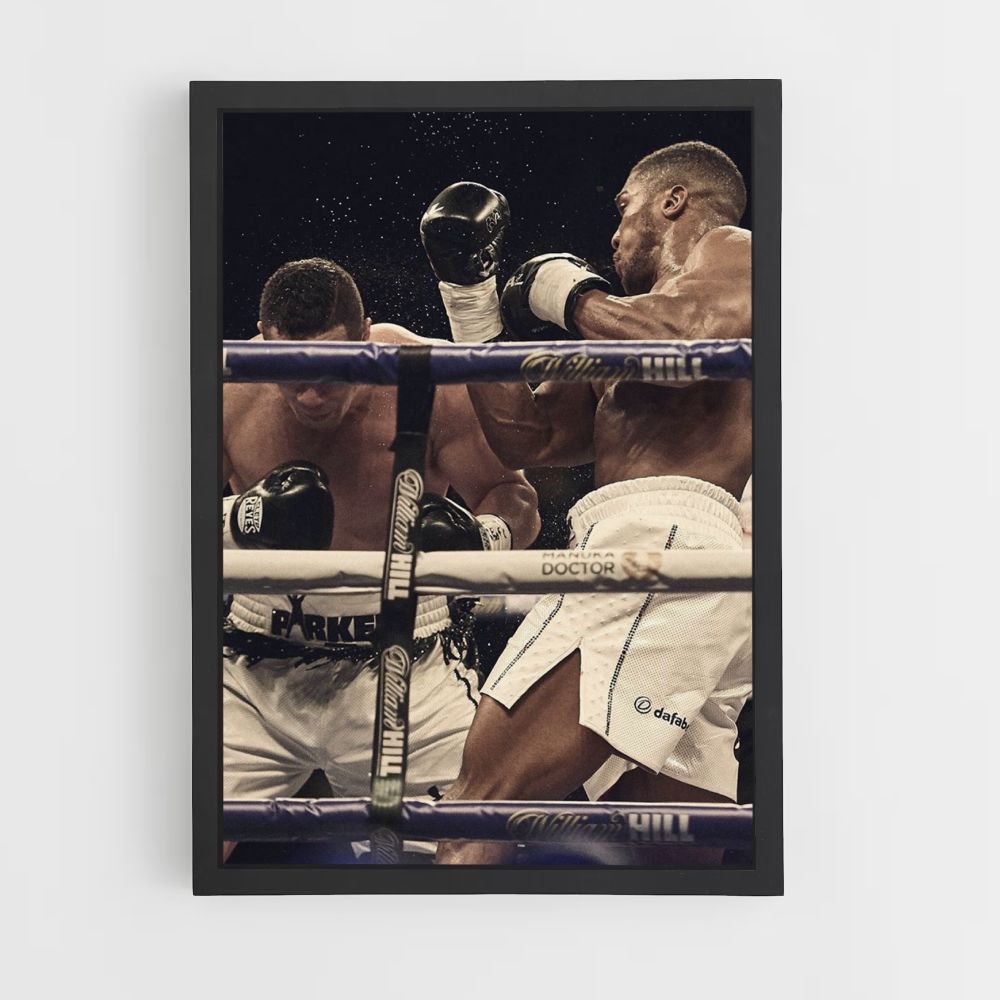 Postergevecht Anthony Joshua