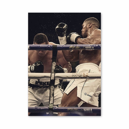 Postergevecht Anthony Joshua