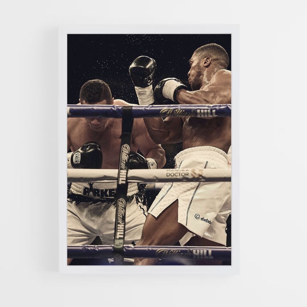 Postergevecht Anthony Joshua