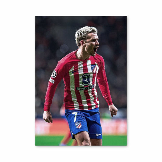 Affiche Antoine Griezmann Woede