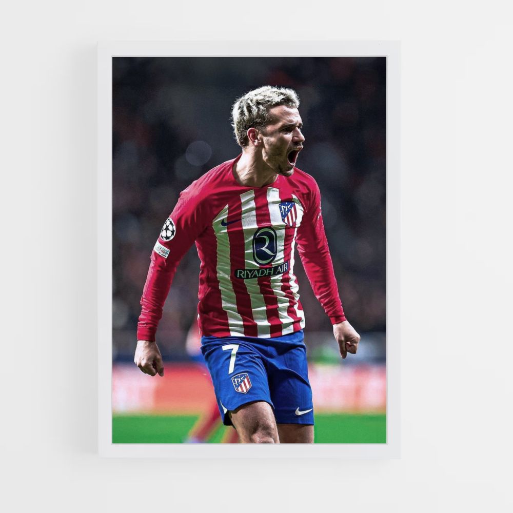 Affiche Antoine Griezmann Woede