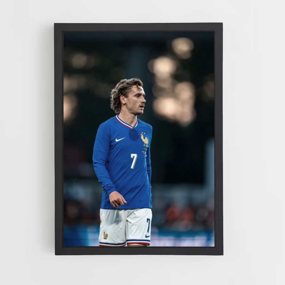 Affiche Antoine Griezmann Frankrijk