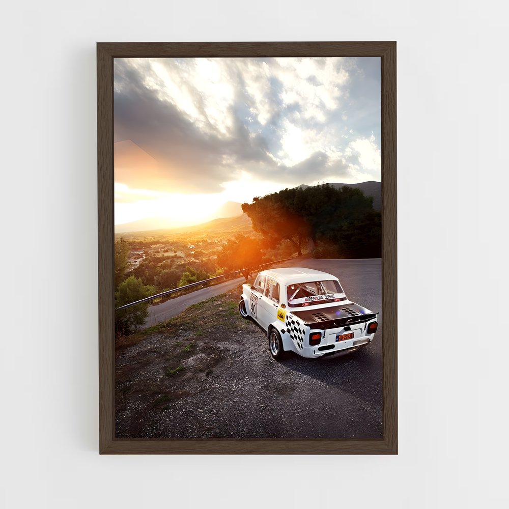ap-1000 rallye-1 cadre Bois foncé