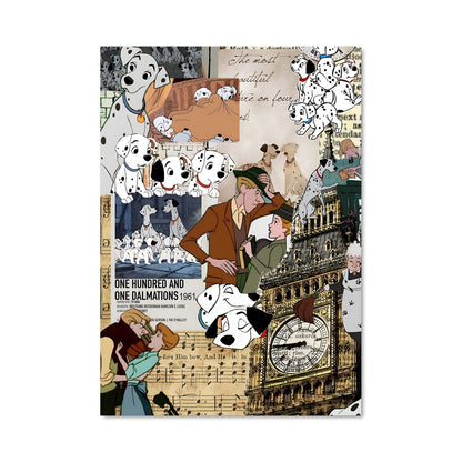 Poster 101 Chiens Dalmatiens