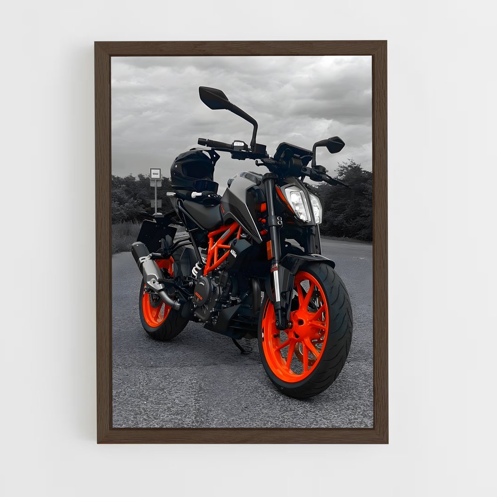 ap-125 duke-3 cadre Bois foncé