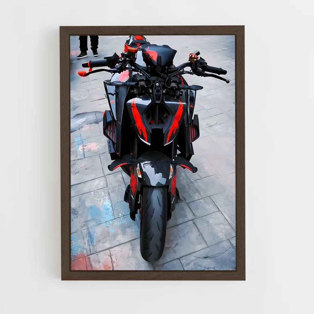 ap-1290 super duke r-4 cadre Bois foncé