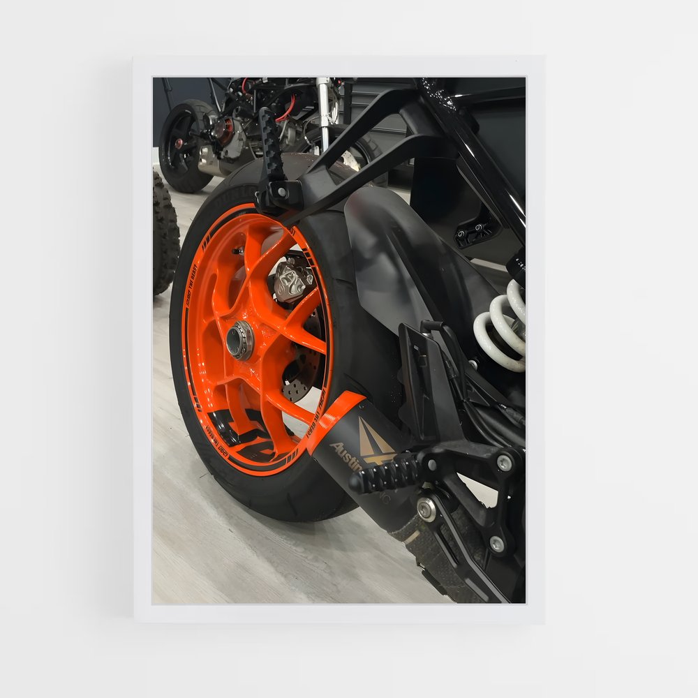 ap-1290 super duke r-5 cadre Blanc
