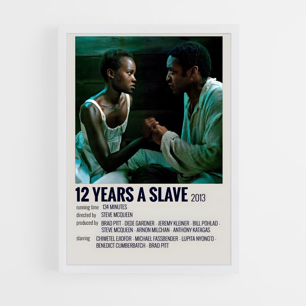 ap-12 years a slave-9 cadre Blanc