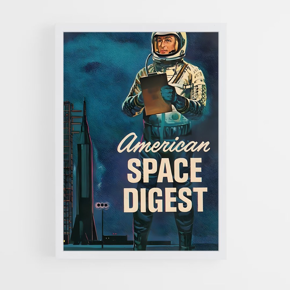 ap-1960s space-2 cadre Blanc