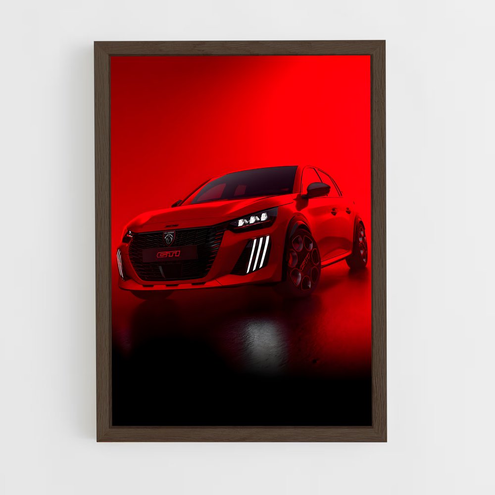 ap-208 gti-4 cadre Bois foncé
