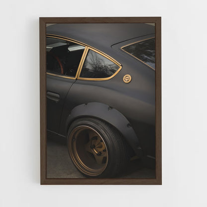 ap-240z-5 cadre Bois foncé