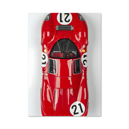 Poster Ferrari M12 Racing Legend