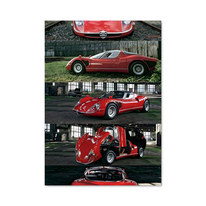 Poster Vintage Roadsters