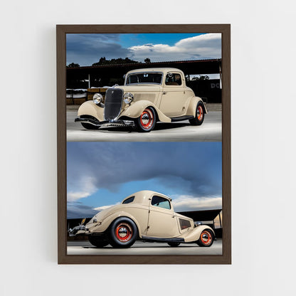 ap-33 hot rod-1 cadre Bois foncé